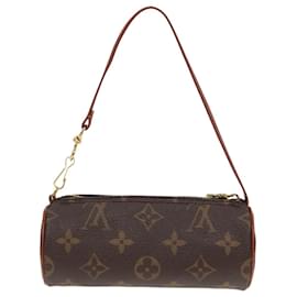 Louis Vuitton-LOUIS VUITTON Monogram Papillon Pouch LV Auth 93147-Monogram