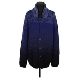Fendi Blauer Wollwesten Blau