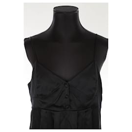 See by Chloé-Silk dress-Black