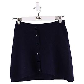 Eric Bompard Cashmere mini skirt Navy blue