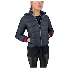 Gucci-Parka réversible Gucci-Rouge,Bleu Marine,Monogramme