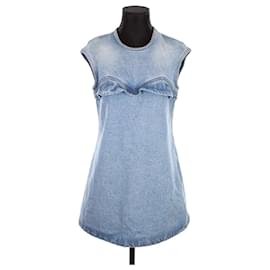 Rochas-Cotton dress-Blue