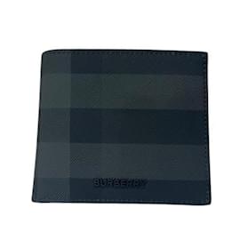 Burberry-Burberry Bi-fold Wallet in Black-Black