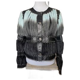 Just Cavalli Jacken Schwarz Grau Hellblau
