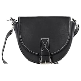 JW Anderson- JW Anderson Small Bike Shoulder Bag in Black Goat Leather-Black