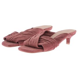 Autre Marque Flattered mules & clogs T.EU 37 Suede Brown