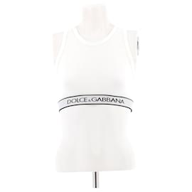Dolce & Gabbana-Dolce & Gabbana tops T.International S Cotton-White