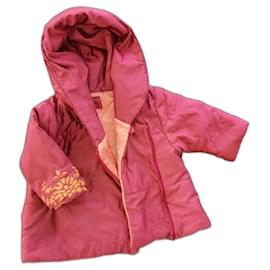 Kenzo-Boy Coats Outerwear-Red