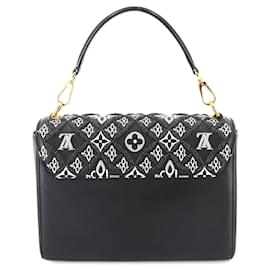 Louis Vuitton-Louis Vuitton Since 1854 Twist MM 2way Hand Shoulder Bag-Black,White