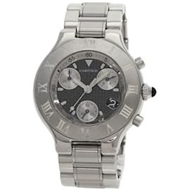 Cartier-Cartier W10172T2 Chronoscuff Date Watch-Other