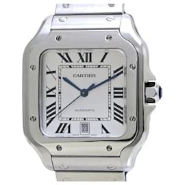 Cartier-Cartier Santos de Cartier LM WSSA0009 Stainless Steel Men's Watch-Other