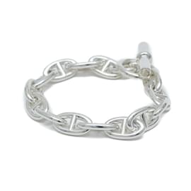 Hermès-Hermes Chaine d'Ancre Bracelet GM-Silvery