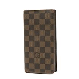 Louis Vuitton-Louis Vuitton Damier Portefeuille Brazza Bi-fold Long Wallet-Damier ebene