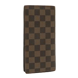 Louis Vuitton-Louis Vuitton Damier Portefeuille Brazza Bi-fold Long Wallet-Damier ebene