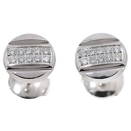 CHAUMET Class One Diamantohrringe Weiß