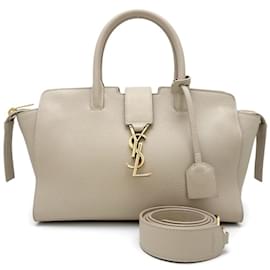 Sac 2-en-1 Yves Saint Laurent Downtown Baby Beige