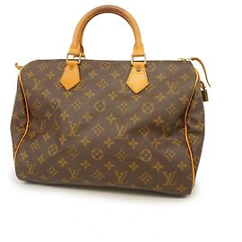 Borsa Louis Vuitton Monogram Speedy 30 Marrone