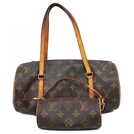 Louis Vuitton-Louis Vuitton Monogram Papillon 30 Handbag-Brown