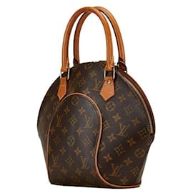 Louis Vuitton-Louis Vuitton Monogram Ellipse PM Handbag-Brown,Monogram