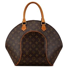 Louis Vuitton-Louis Vuitton Monogram Ellipse MM Handbag-Brown