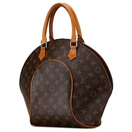 Louis Vuitton-Louis Vuitton Monogram Ellipse MM Handbag-Brown