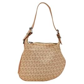 Fendi-Fendi Zucca Bag 8BR228-Pink,Beige