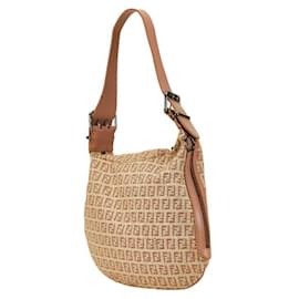 Fendi-Fendi Zucca Bag 8BR228-Pink,Beige