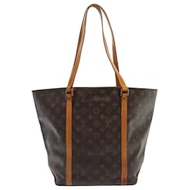 Louis Vuitton-LOUIS VUITTON Monogram Sac Shopping Tote Bag M51108 LV Auth 93958-Monogram