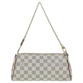 Louis Vuitton-LOUIS VUITTON Damier Azur Eva Shoulder Bag 2way N55214 LV Auth 92312-Other