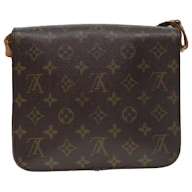 Louis Vuitton-LOUIS VUITTON Monogram Cartouchiere MM Shoulder Bag M51253 LV Auth 93953-Monogram