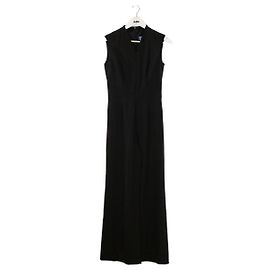Thierry Mugler Schwarzer Overall Schwarz