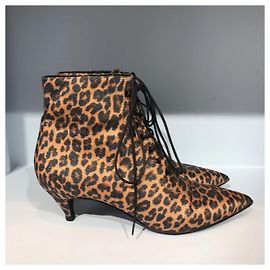 SAINT LAURENT Botas de tornozelo T.EU 40 Tecido Outro