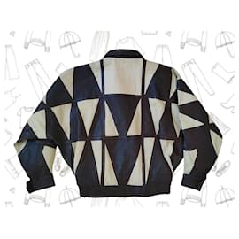 Yves Saint Laurent-Vintage Yves Saint Laurent jacket-Beige,Chocolate