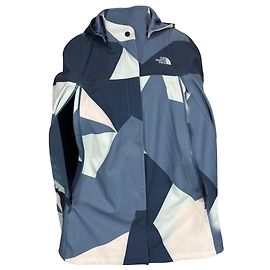 The North Face Apex Flex Rain Jacket in Blue Polyester Blue Light blue