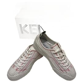Kenzo baskets Blanc Rouge