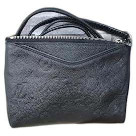 Louis Vuitton-Pallas BB Monogram Leather Black-Black