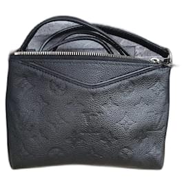 Louis Vuitton-Pallas Monogram Empreinte Leather-Black