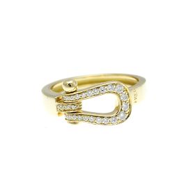Anello in diamante in oro giallo Fred Force 10 D'oro