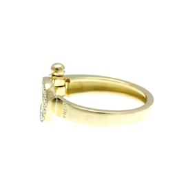 Fred-Fred Force 10 Yellow Gold Diamond Band Ring-Golden