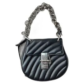 Chloé Drew Bijou Bag Black Leather Black