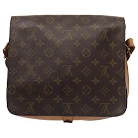 Louis Vuitton-LOUIS VUITTON Monogram Cartouchiere GM Shoulder Bag M51252 LV Auth 93406-Monogram