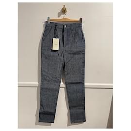 Fendi-FENDI  Jeans T.FR 34 Cotton-Blue