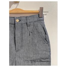 Fendi-FENDI  Jeans T.FR 34 Cotton-Blue