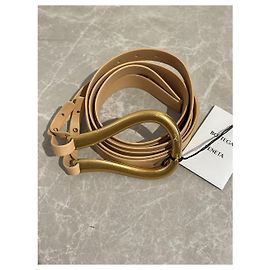 BOTTEGA VENETA Belts T.International M Leather Beige