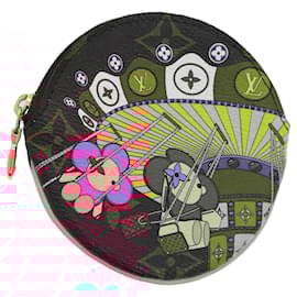 Louis Vuitton-LOUIS VUITTON Monogram Vivienne Porte Monnaie Round Purse M69757 LV Auth 91910SA-Monogram