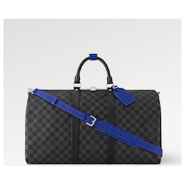 Louis Vuitton-LV Keepall damier graphite 50-Grey