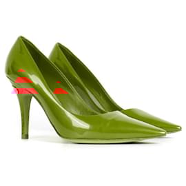Louis Vuitton-LOUIS VUITTON Heels T.EU 37.5 Leather-Red