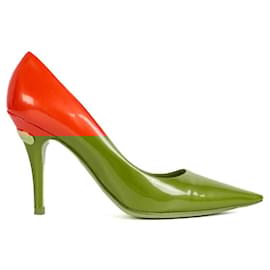 Louis Vuitton-LOUIS VUITTON Heels T.EU 37.5 Leather-Red