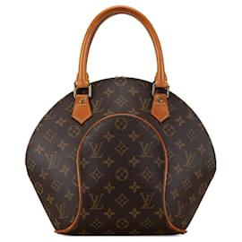 Louis Vuitton-Brown Louis Vuitton Monogram Ellipse PM Handbag-Brown