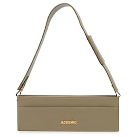 Jacquemus-Green Jacquemus Calfskin Le Ciuciu Shoulder Bag Satchel-Green